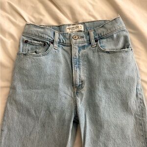 Abercrombie & Fitch Sky Blue Straight Jeans